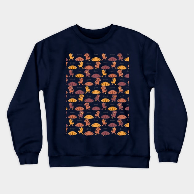 It's raining cats and dogs Crewneck Sweatshirt by Tobe_Fonseca